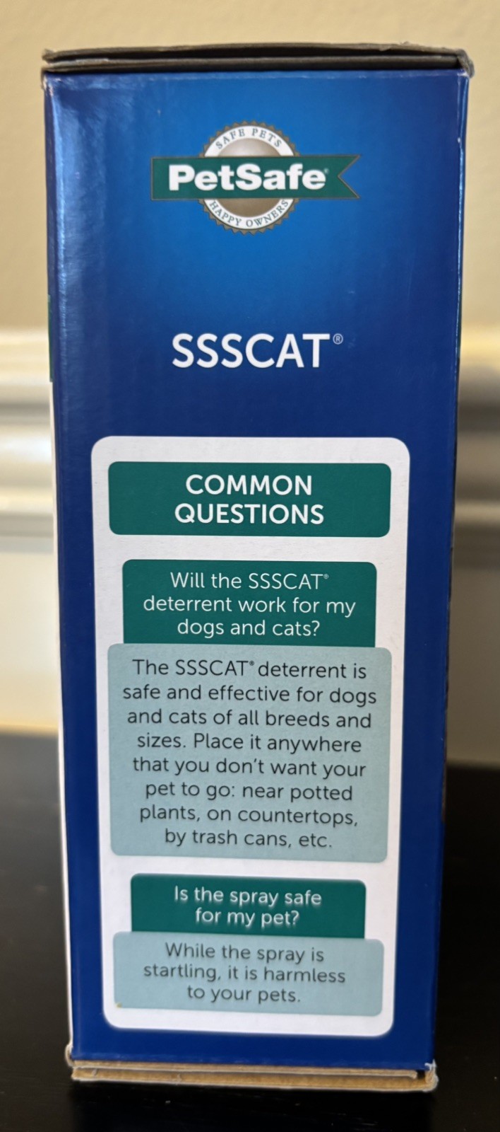 PetSafe SSSCAT Motion Activated Spray Deterrent for Cats and Dogs - PPD00-16168