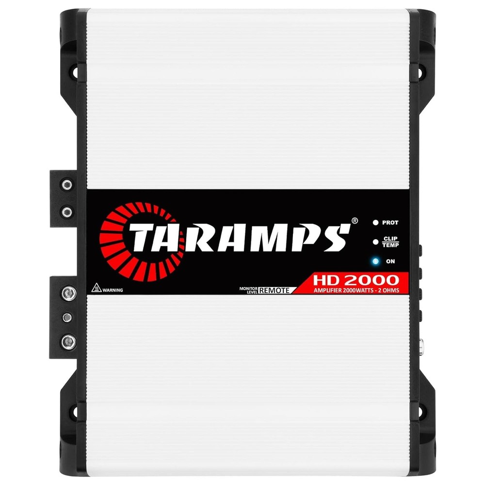 Taramps HD 2000 2 OHMS Class D Full Range Amplifier 1 Channel 2000 Watts RMS