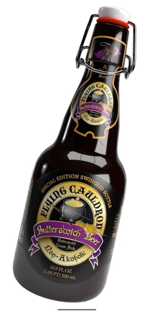 Special Edition Flying Cauldron Butterscotch Swinglids Full Unopened