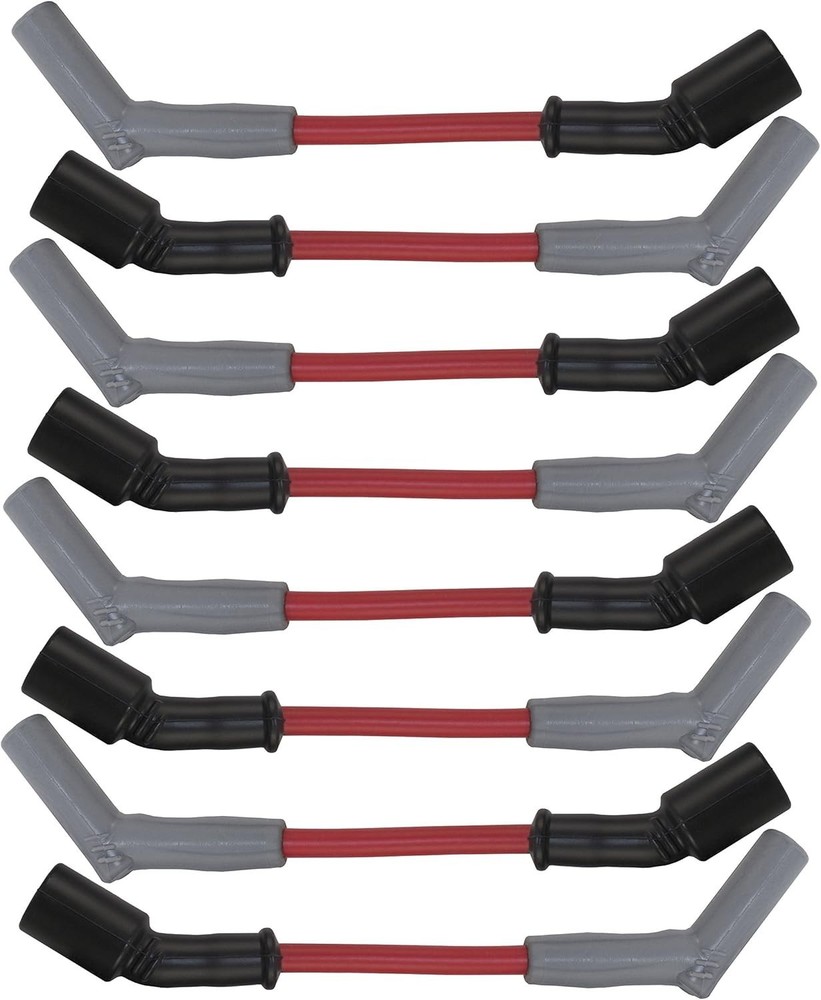Red 45* Performance Spark Plug Wire Set LS1 LS2 LS3 LS6 LS7 LSA