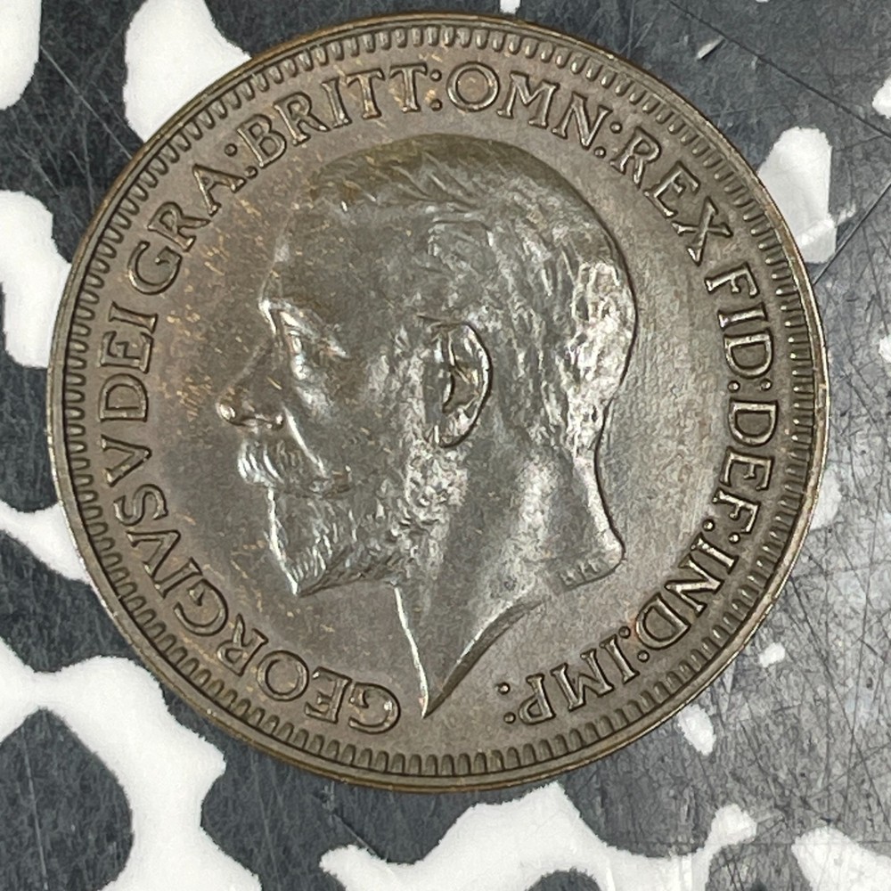 1936 Great Britain Farthing Lot#C7037 Nice!