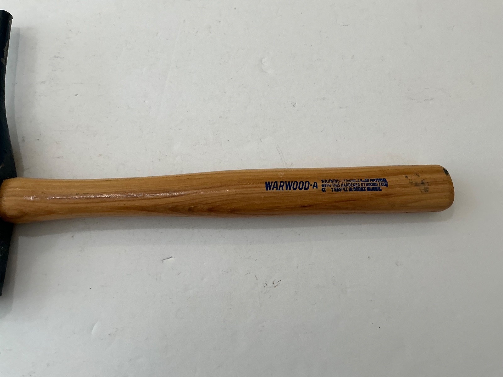 NOS WARWOOD-A tool USA backing out / blacksmith hammer with 1/2" punch