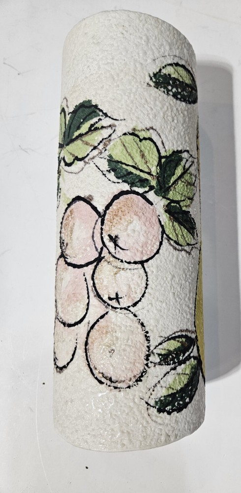 MCM Fruit Painted Vase