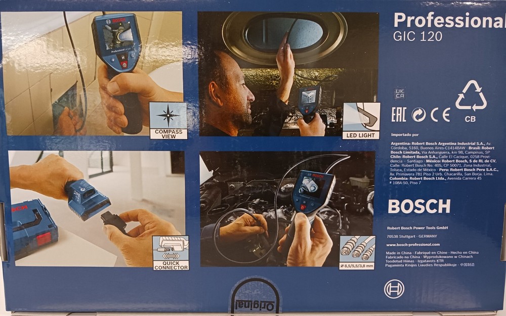 Bosch GIC 120 Digital Borescope (Video Scope)