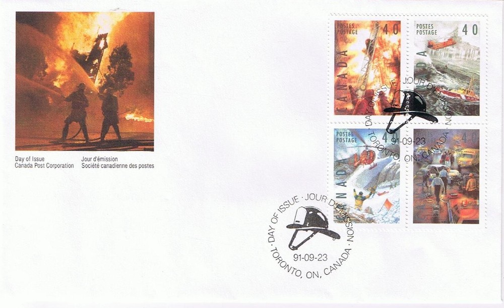 Canada Stamp FDC Toronto Dangerous Occupations