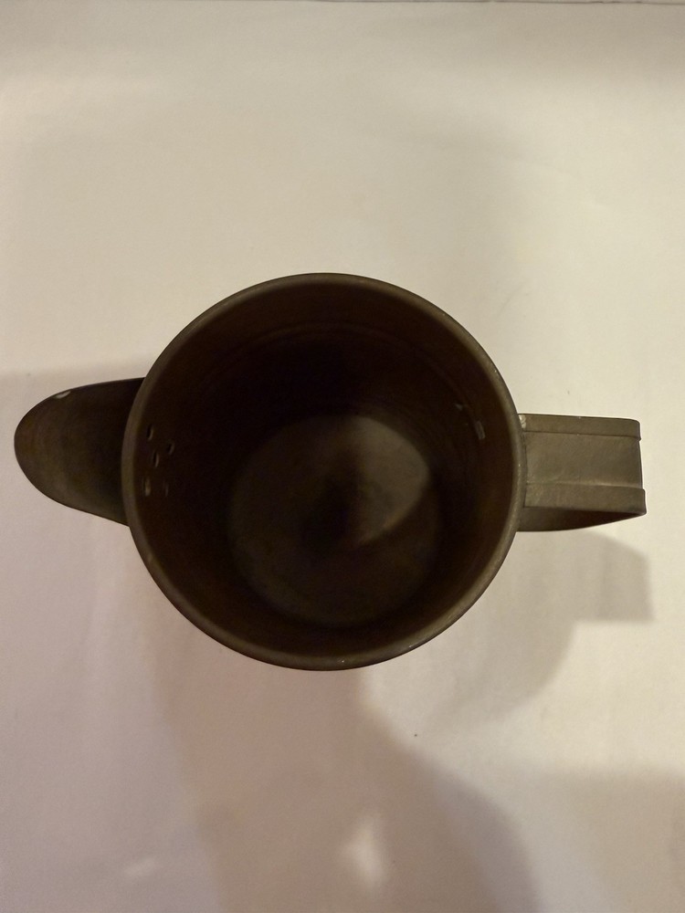 Antique Small Hammered Copper Pitcher