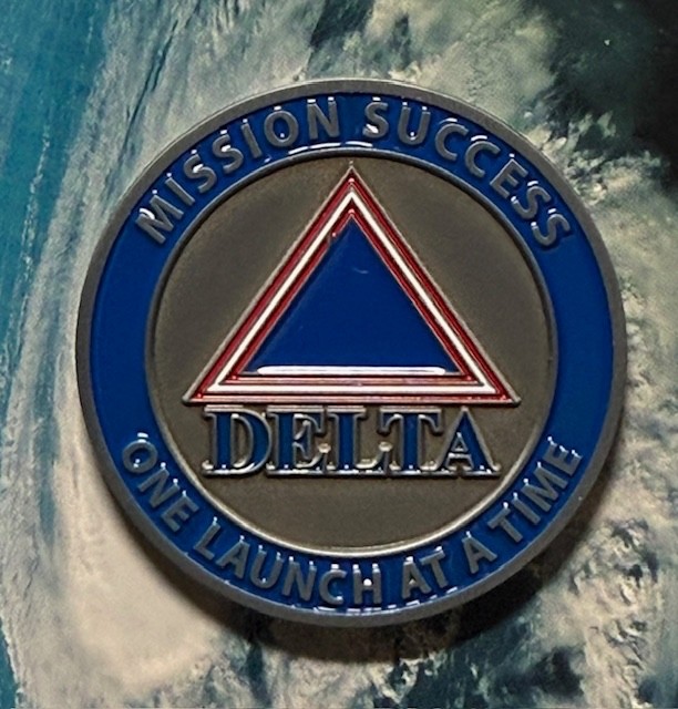 NROL-47 DELTA IV ULA CHALLENGE COIN