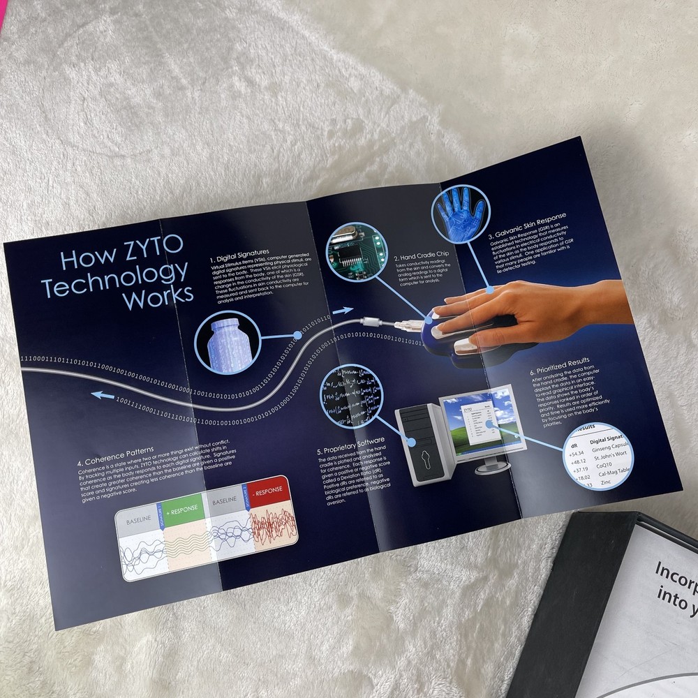 ZYTO Select 5.0 Hand Cradle (Balance) Device Only
