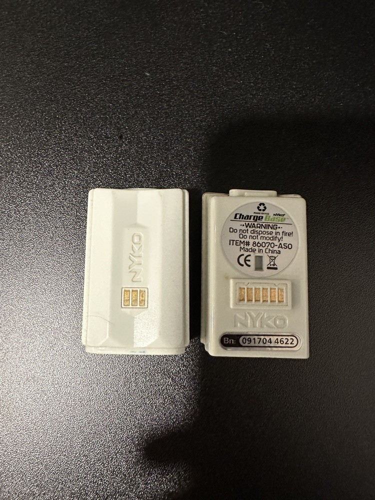 2 Rechargeable NYKO Xbox 360 Controller Battery Packs *UNTESTED*