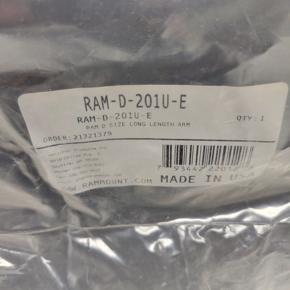 RAM-D-201U-E Socket Long Arm + Ram 246U C sized Plate