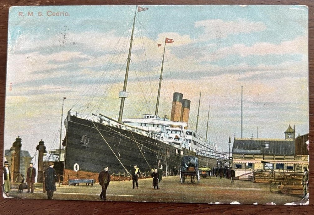 CEDRIC (White Star) From Wharf 19094