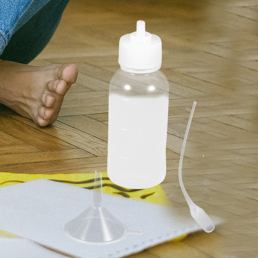 Pigment Bottle Set Transparent Precision Tip Applicator Needle Oiler Bottles