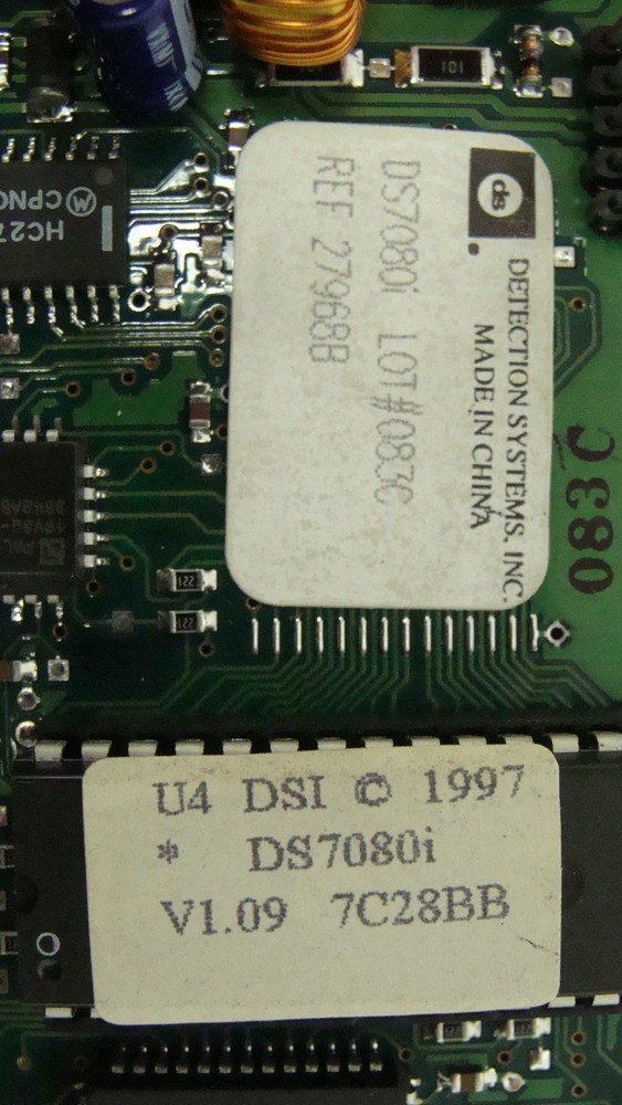 BOSCH DS DETECTION SYSTEMS 7080I SECURITY SYSTEM MAIN CONTROL BOARD V1.09