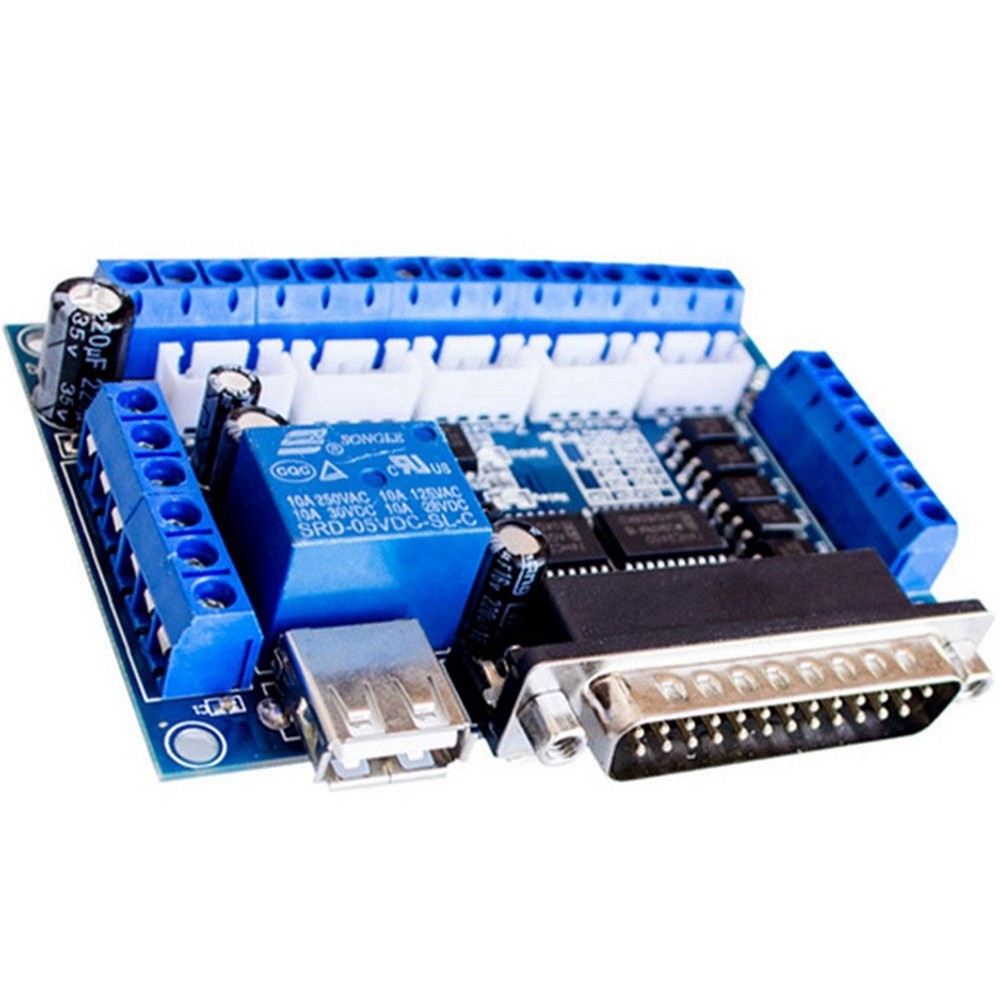 Interface Card CNC 5 Axis with Optocoupler Adapter, Stepper Motor Three9254