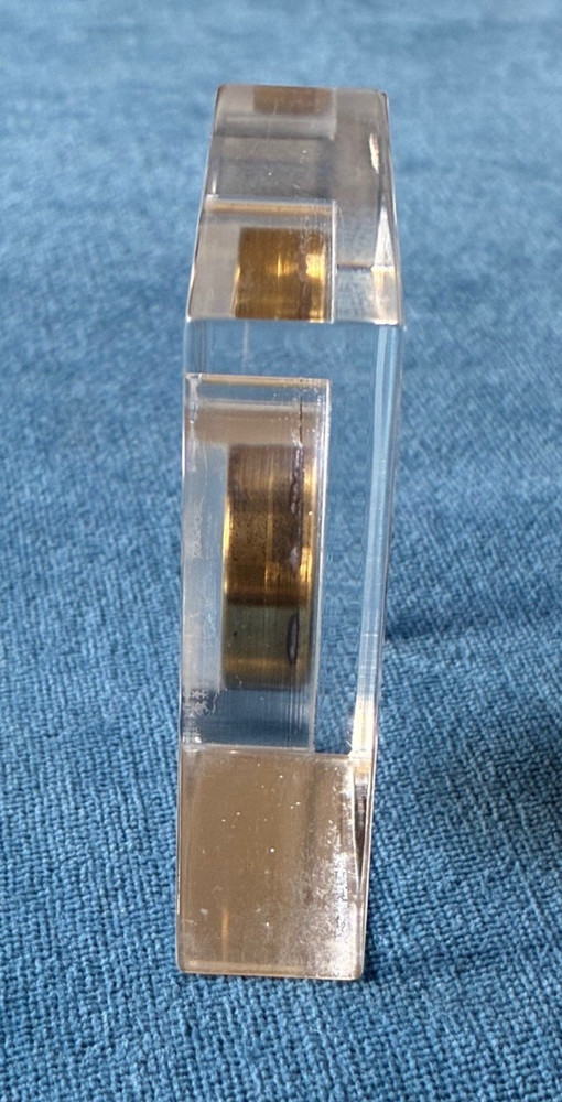 Magnetic compass in plexiglass