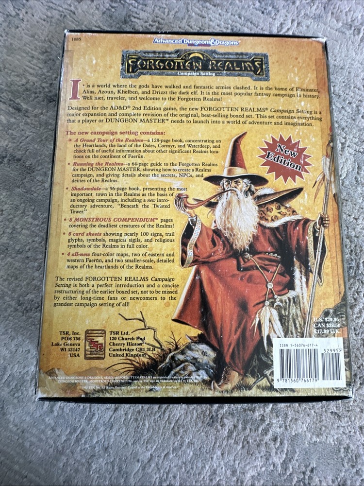 AD&D Forgotten Realms Campaign Setting !