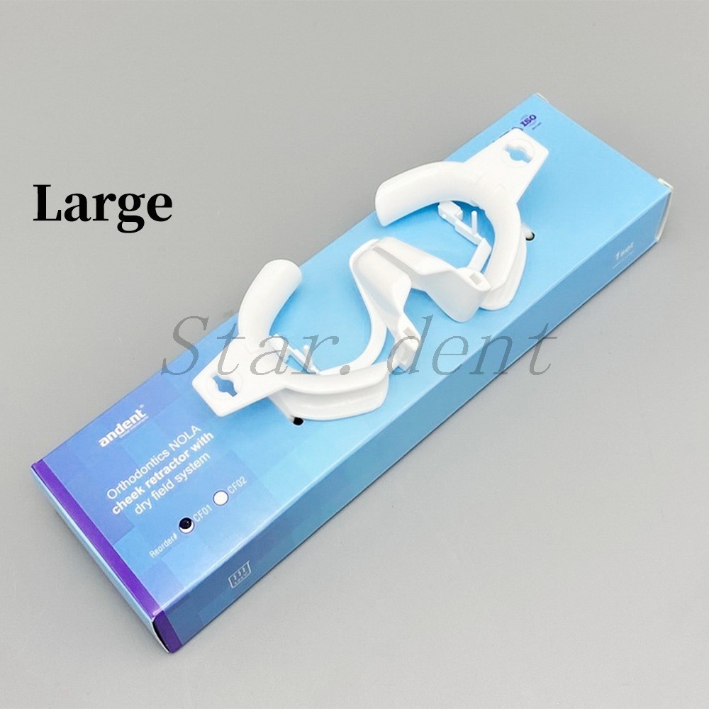 Dental Nola Lip Cheek Retractor Mouth Expander Mouth Opener W Saliva Aspirator