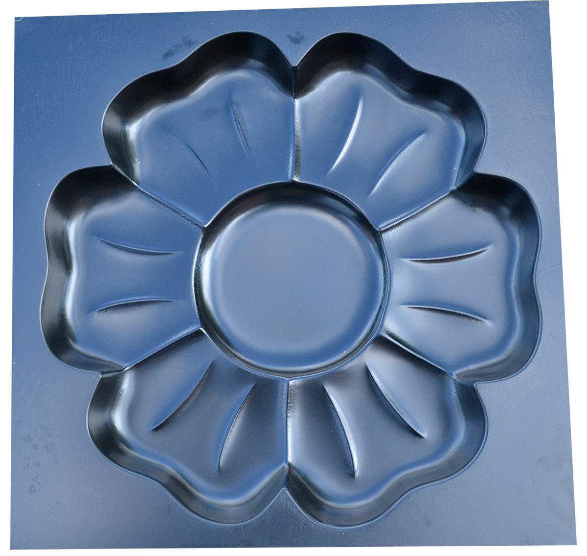 Concrete mold Paver Stepping Stone Flower Cement garden path Floral Style