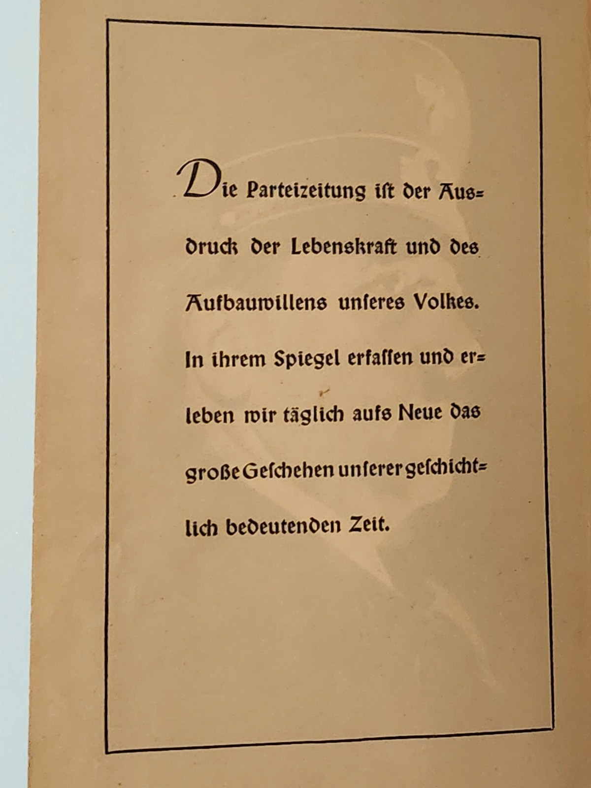 WW2 Germany. "NSZ WESTMARK" newspaper book.