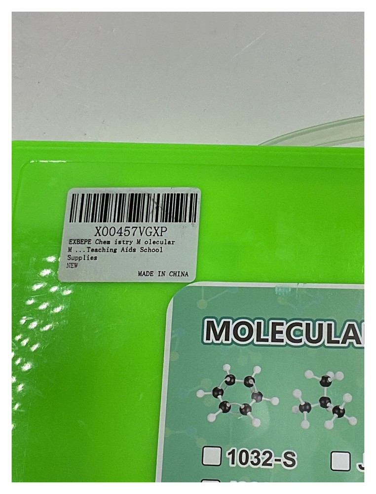 EXBEPE Molecular Structure Model Kit J32003 New Chemistry Set