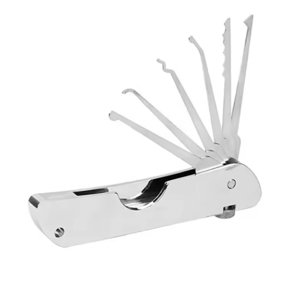 Compact Lock Smith Set Rust-resistant Versatile Door Open Keys, Key Replacement