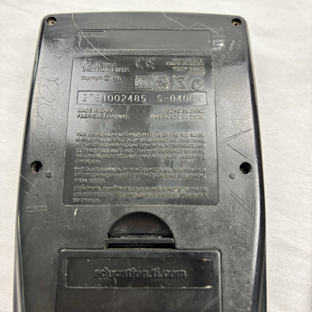 Texas Instruments Ti-83 Plus Graphing Calculator Tested