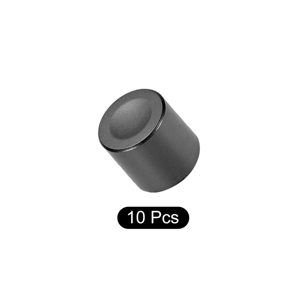 Potentiometer Control Knob Insert Shaft D Switch Knobs 19x17mm 6mm Black 10Pcs