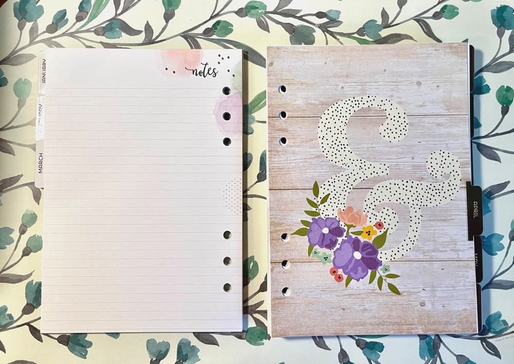 Carpe Diem Undated A5 Planner Inserts - Choose Joy