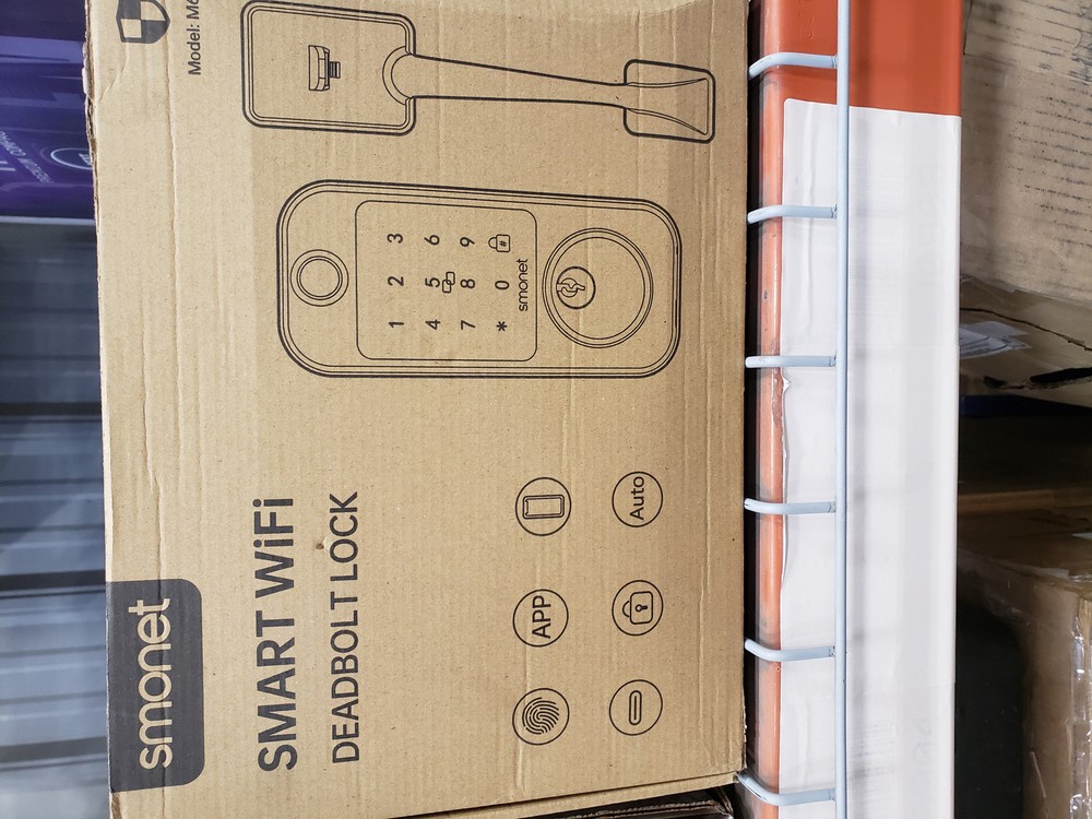 Clearance- SMONET Fingerprint Keyless Entry Smart Lock