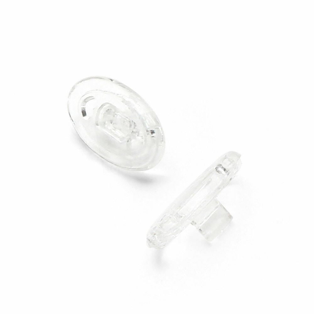 Lenslog Clear Replacement Nose Piece For-Oakley Plaintiff / Squared Sunglass