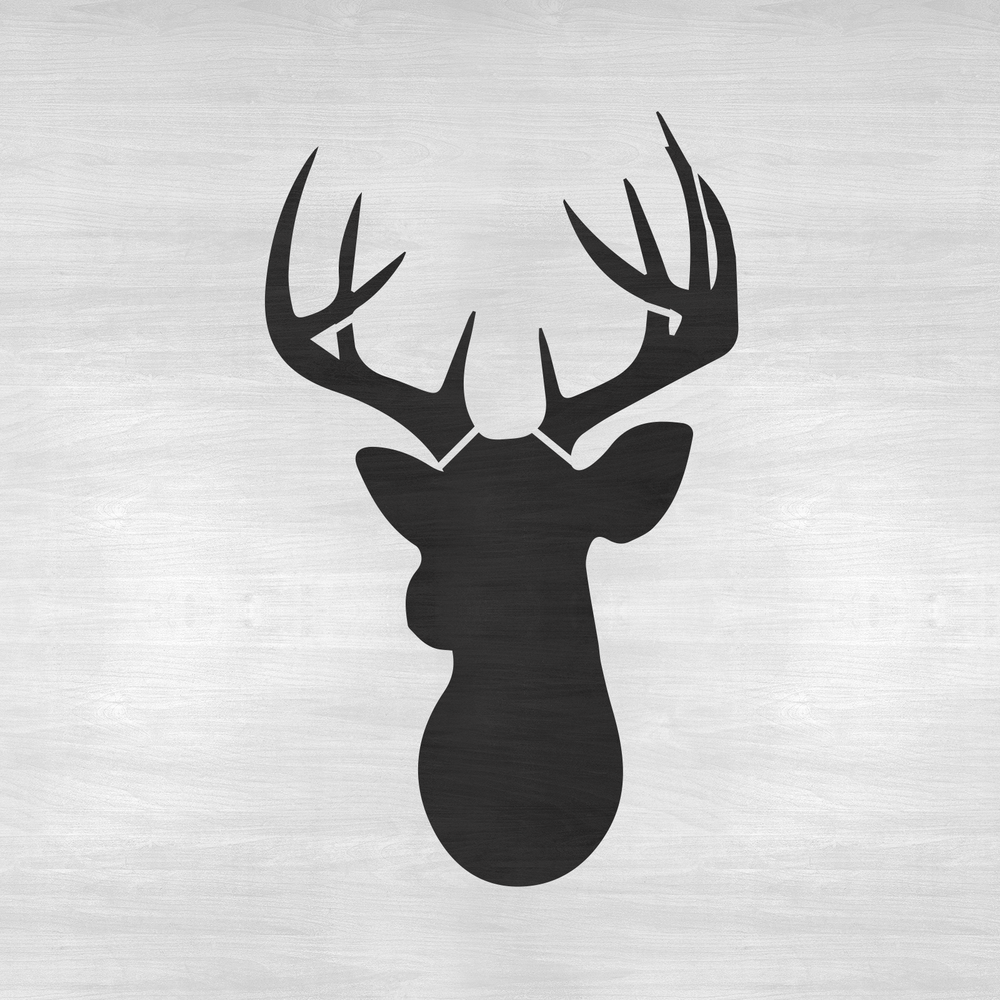 Buck Stencil - Durable & Reusable Mylar Stencils