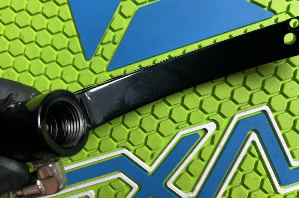 UNIVERSAL DROP FORWARD + ON/ OFF DOVETAIL ASA + MACROLINE FITTING - GLOSS BLACK