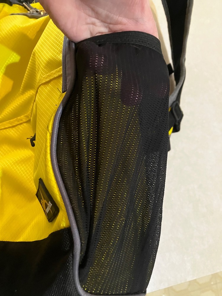 Solar sack day pack with hydration bladder - please read description!