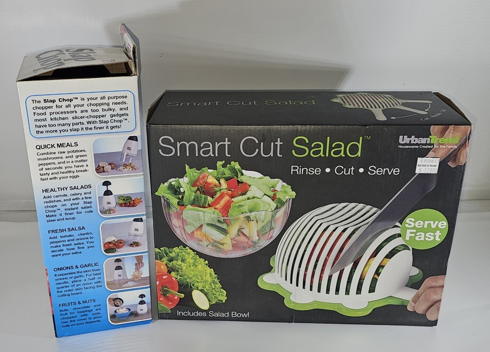 UrbanTrend Smart Cut Salad & Slap Chopper Set