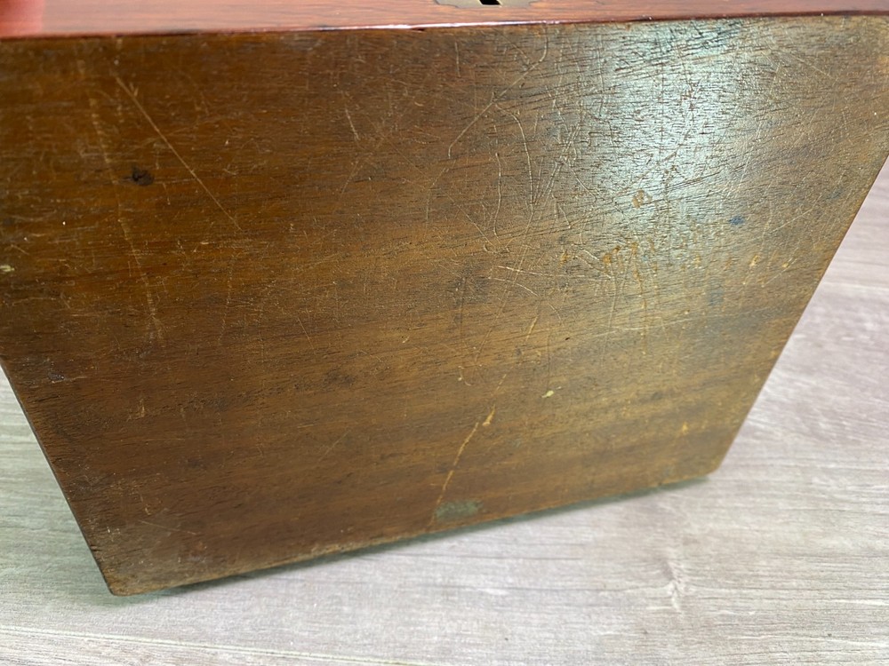 Vintage Engineering Draughtsman Set Technical Drawing Instruments Wooden Case