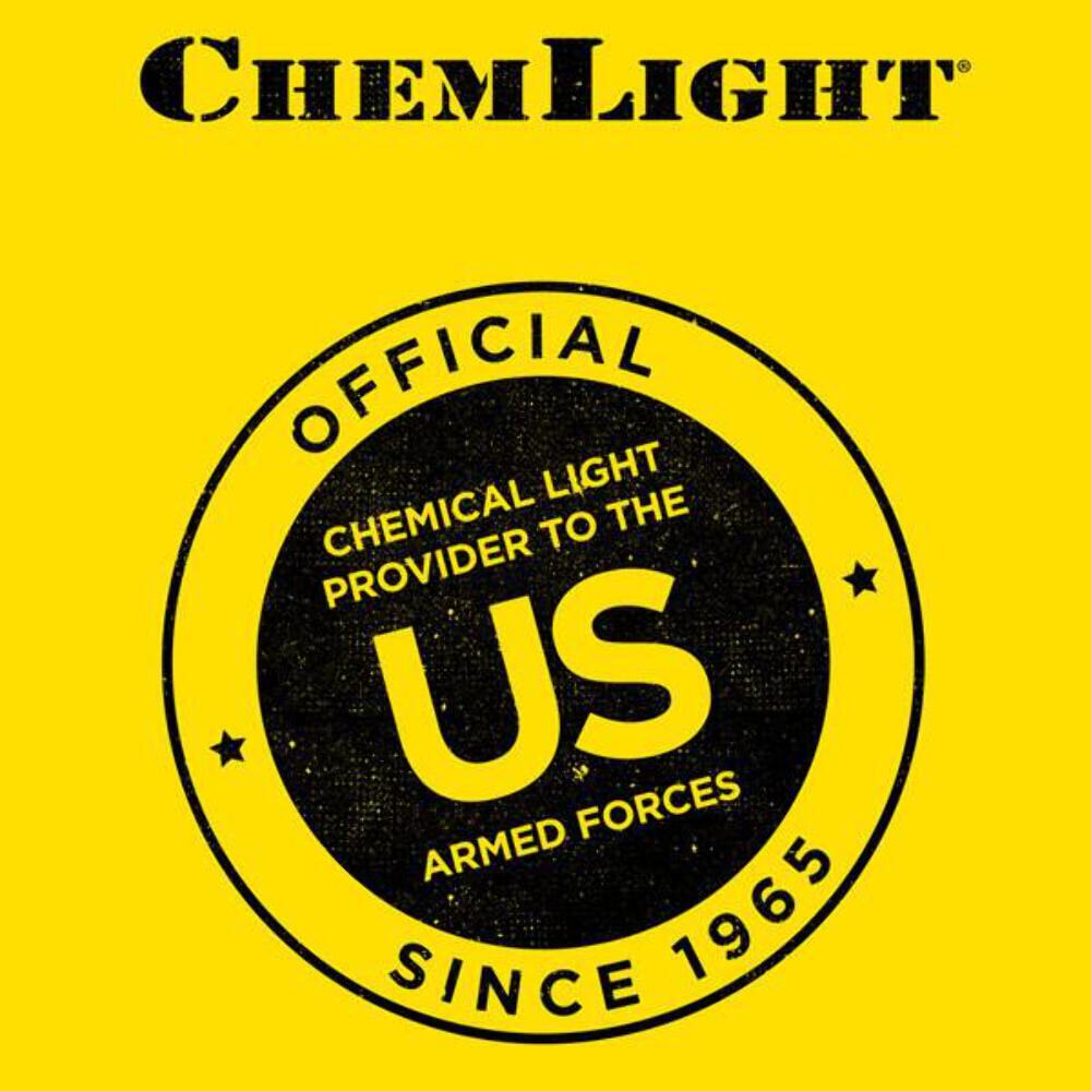 Cyalume 6" Tactical ChemLight - BLUE, 8 Hour (10 Pack)
