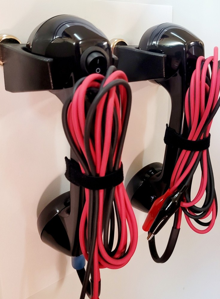 Richway Continuity Loop Phone Set™️ Black with Magnetic Hanger Set