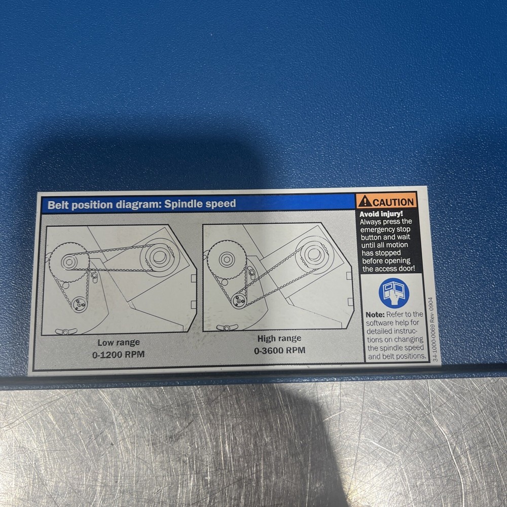 Intelitek Prolight Turning Center - Access Panel