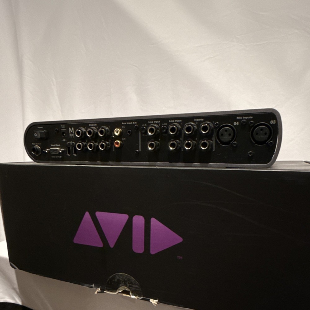 Avid Mbox Pro - High Resolution 8x8 Audio Interface, Never Used