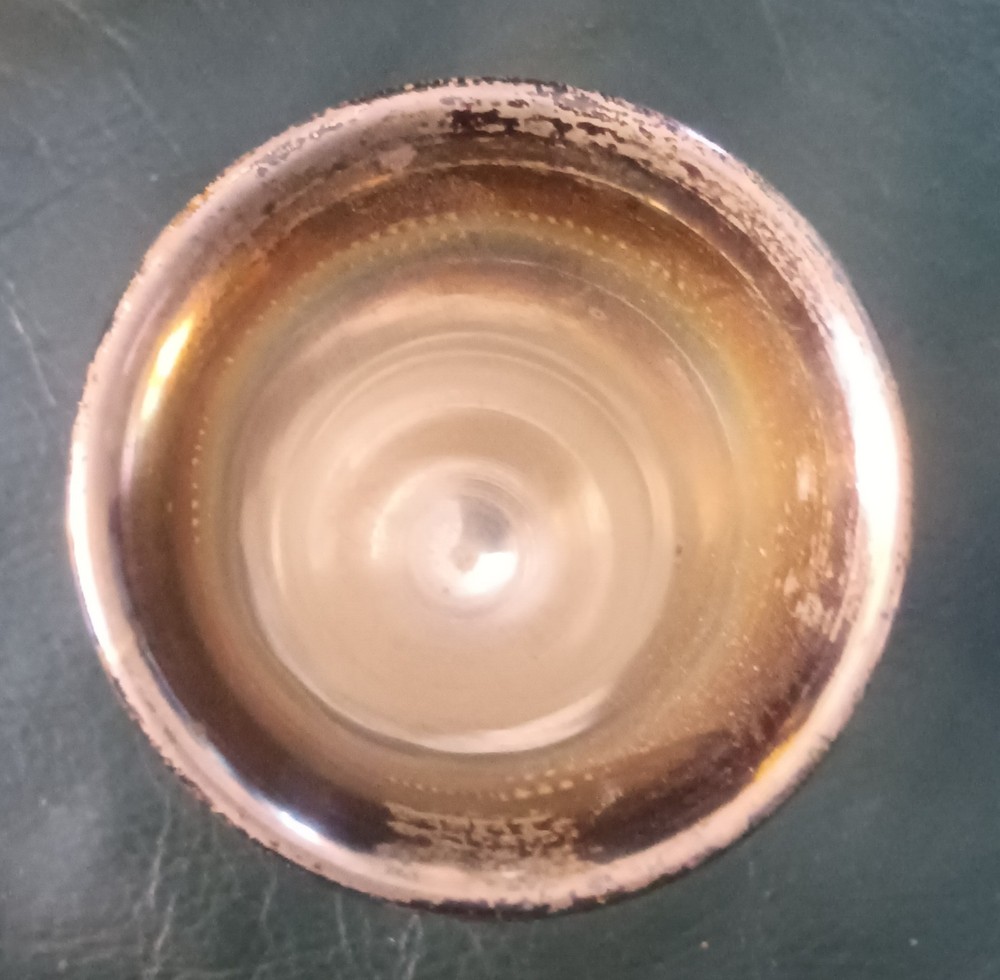 Vintage Sterling Silver Kiddush Cup