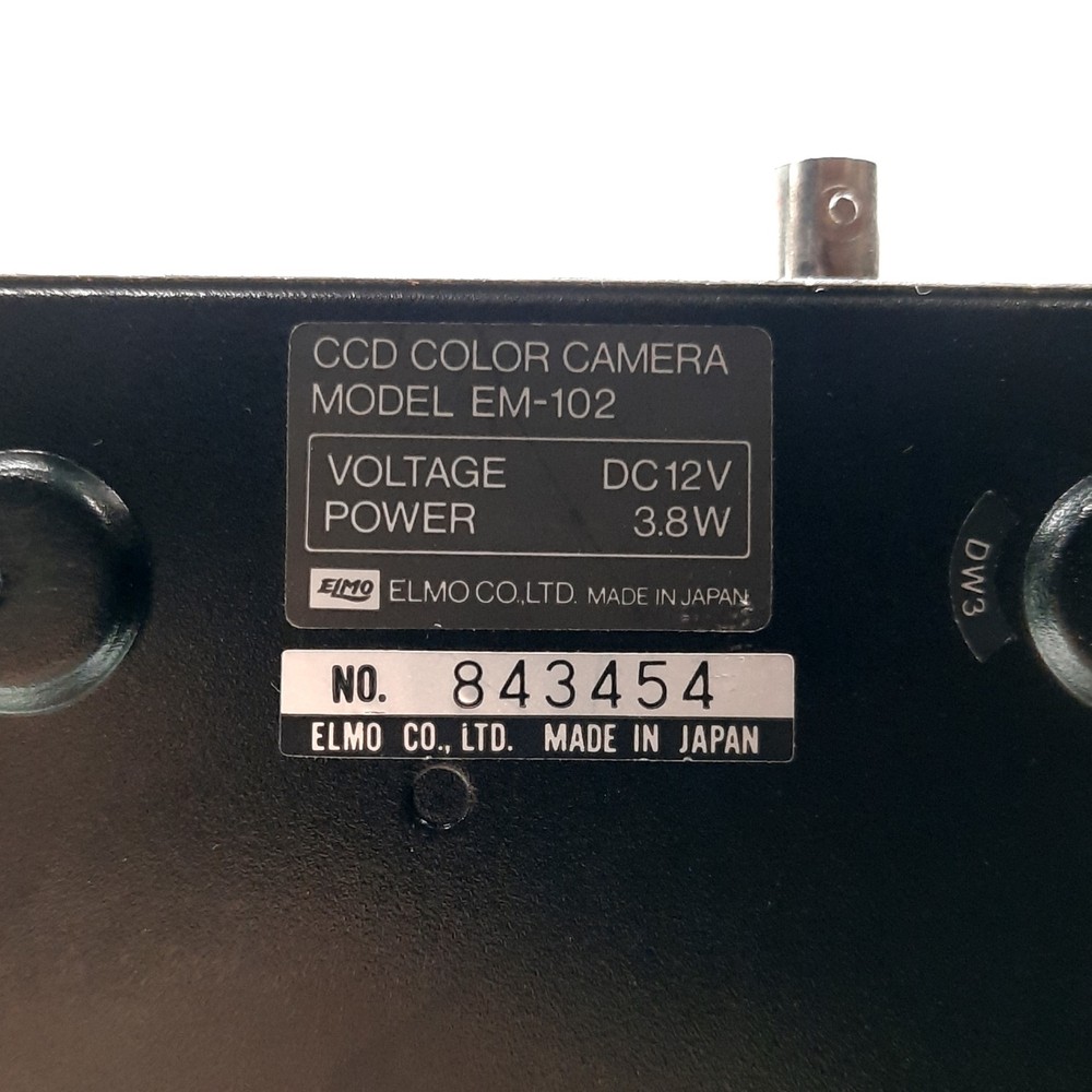 ELMO EM-102 CCU Camera Controller/Power Supply, NTSC, 12VDC
