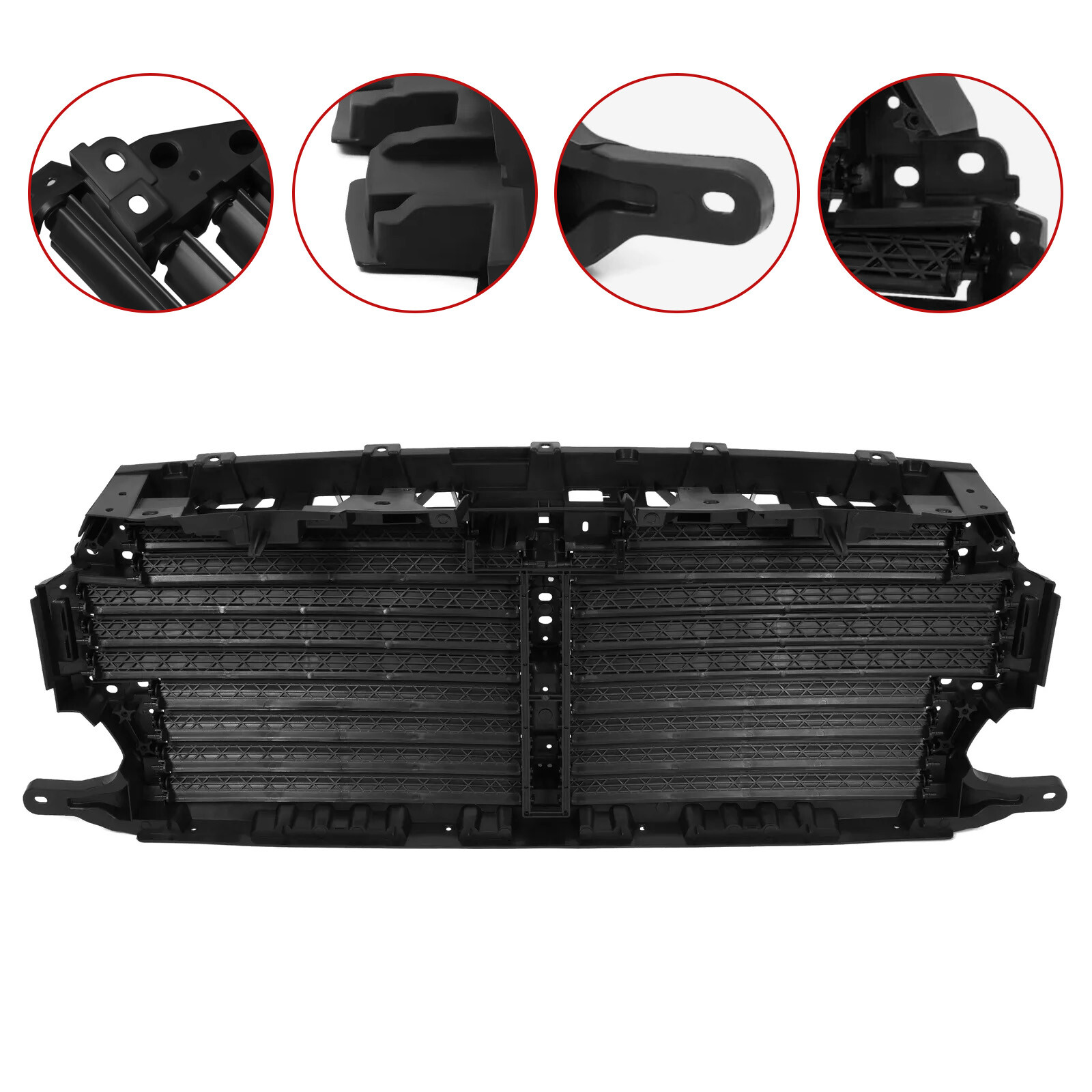For Ford F-150 2018-2020 Upper Radiator Grille Air Shutter Control Assembly
