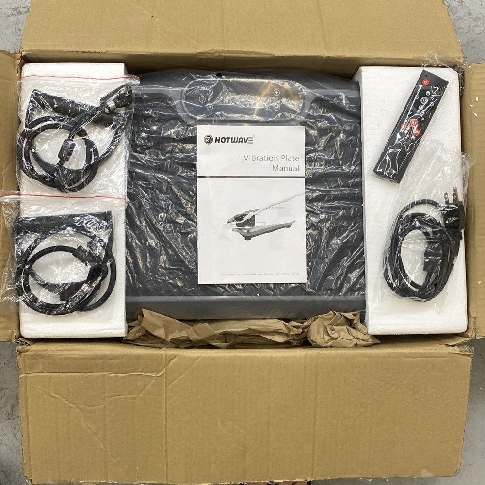 HOTWAVE Vibration Plate Exercise Machine for Lymphatic Drainage Power Vibrating