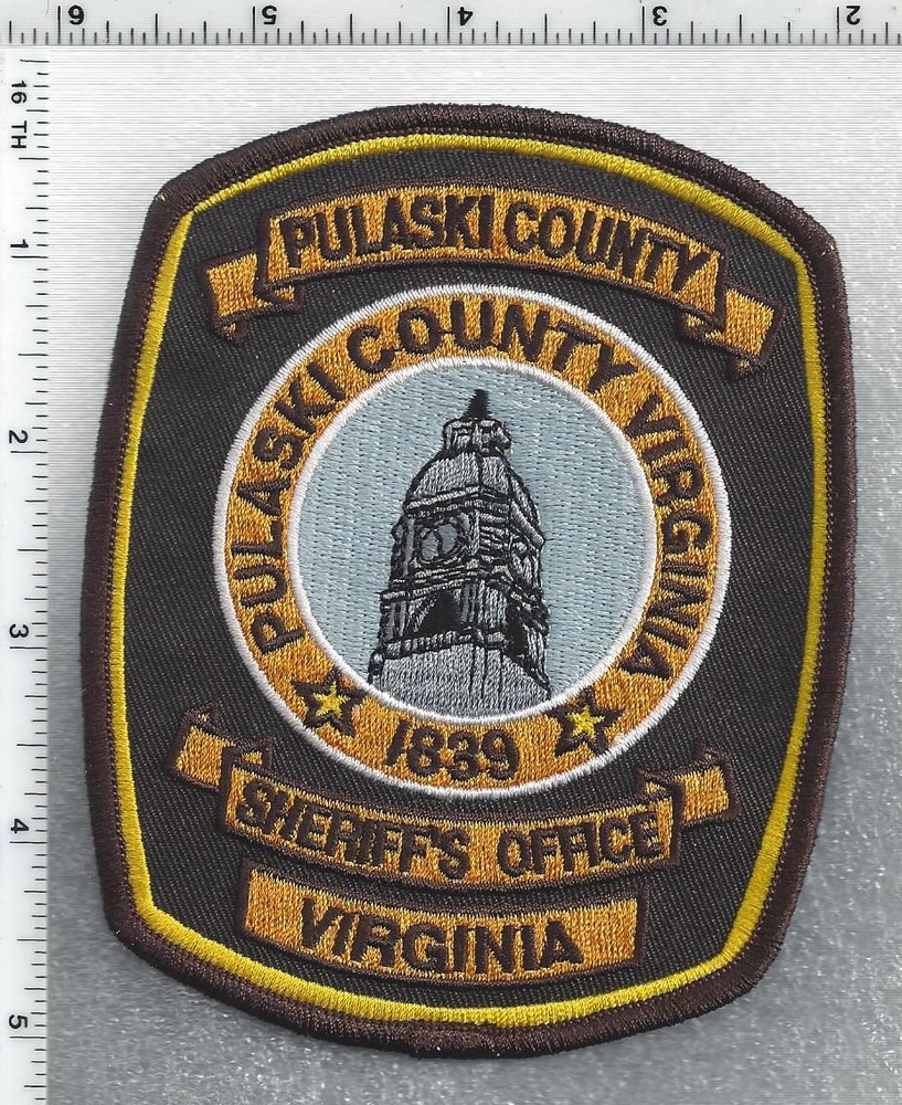 Pulaski County Sheriff's Office (Virginia) 4th Issue Shoulder Patch