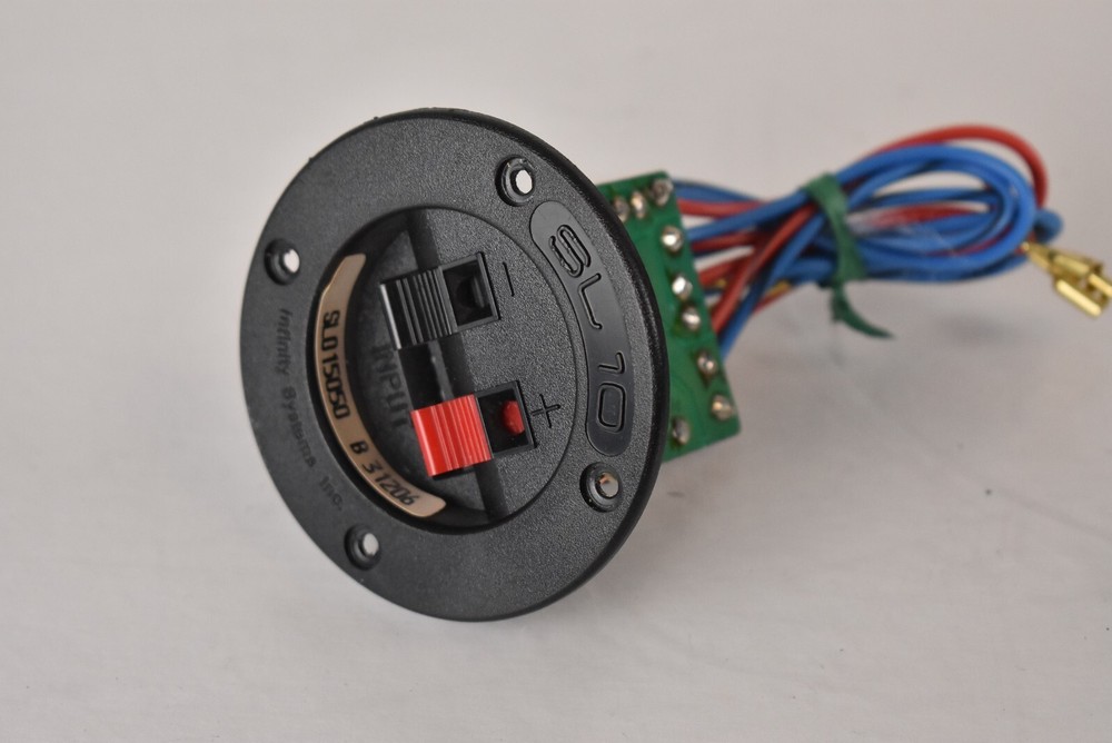 Single Infinity SL10 Speaker Crossover Terminal Plate Binding Post