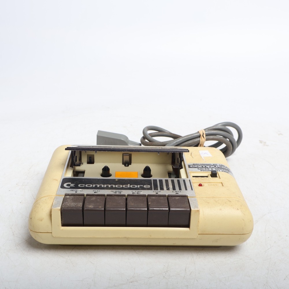 Commodore - C2N Datasette Unit & Manual - Model 1530 - Untested RARE