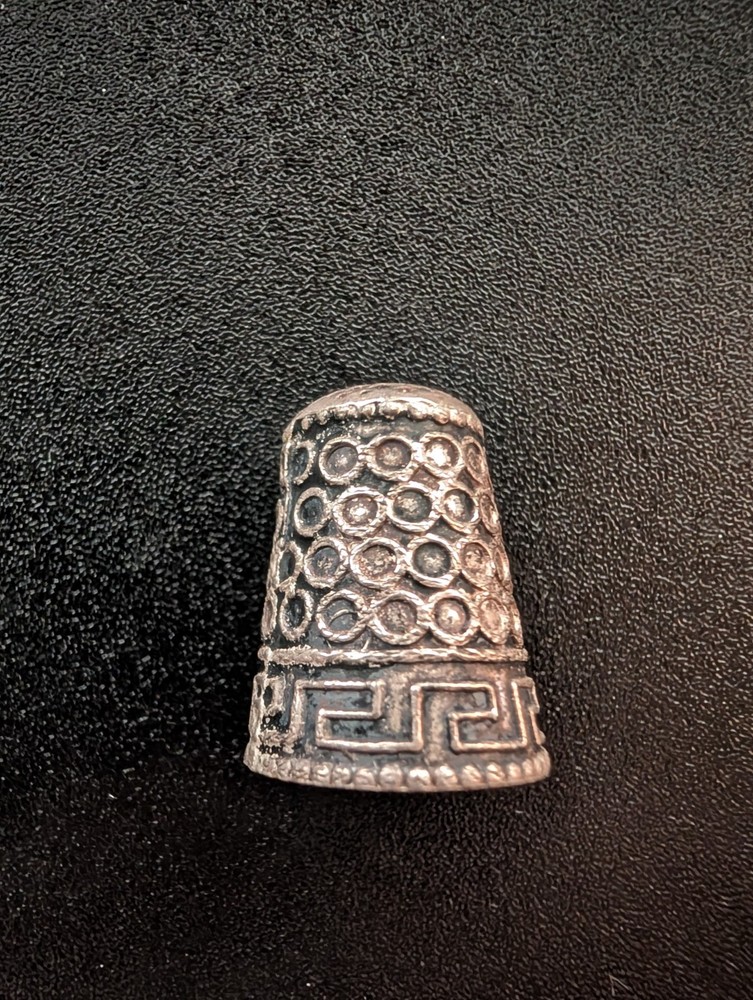 Sterling Silver (925) Decorative Thimble