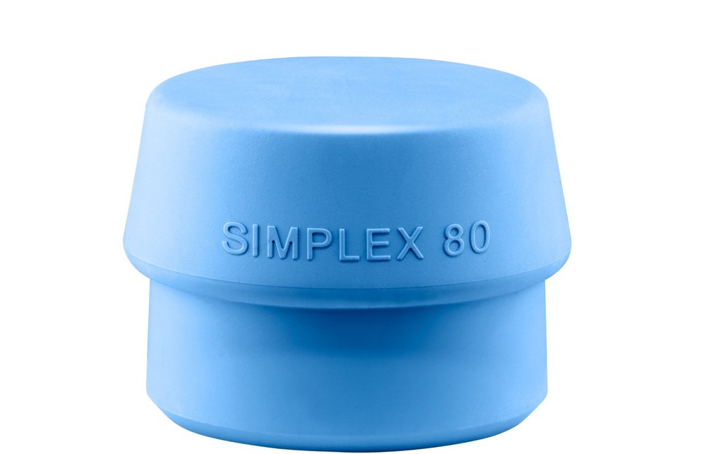 Halder 3201.080, Blue Soft Rubber Replacement Insert for Size 80 Simplex