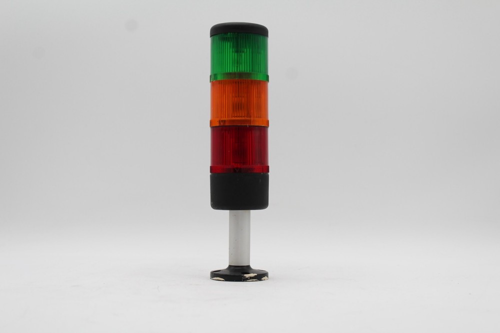 Telemecanique XVAL3C 3 Color Stack Light (Red/Orange/Green)