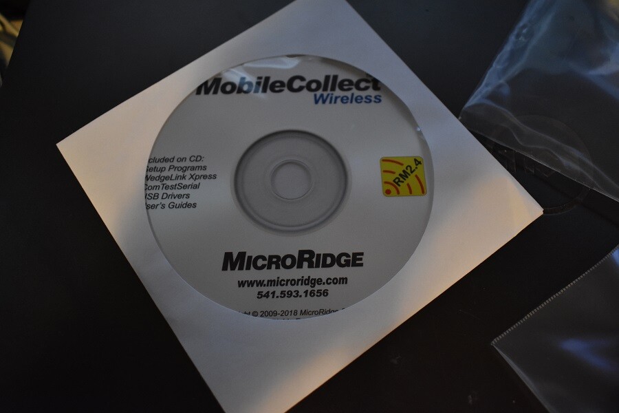 Microridge MobileCollect Wireless Data USB MicroBase Receiver w/ Software